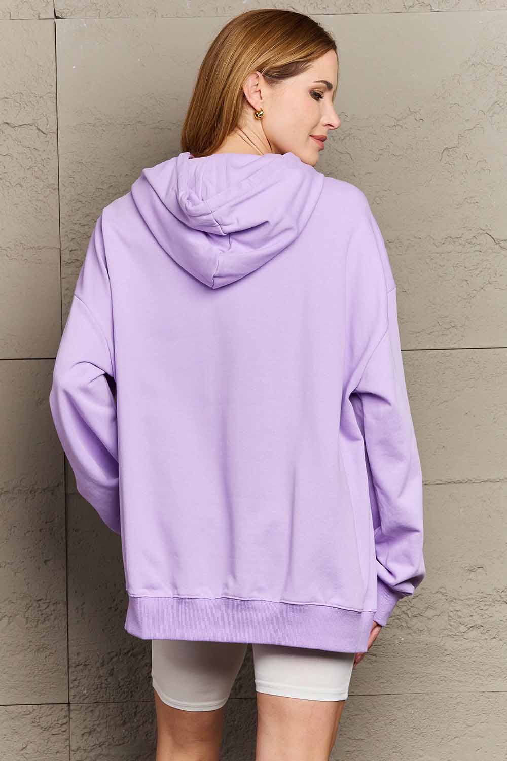 Simply Love Simply Love Full Size Dropped Shoulder DREAMER Graphic Hoodie