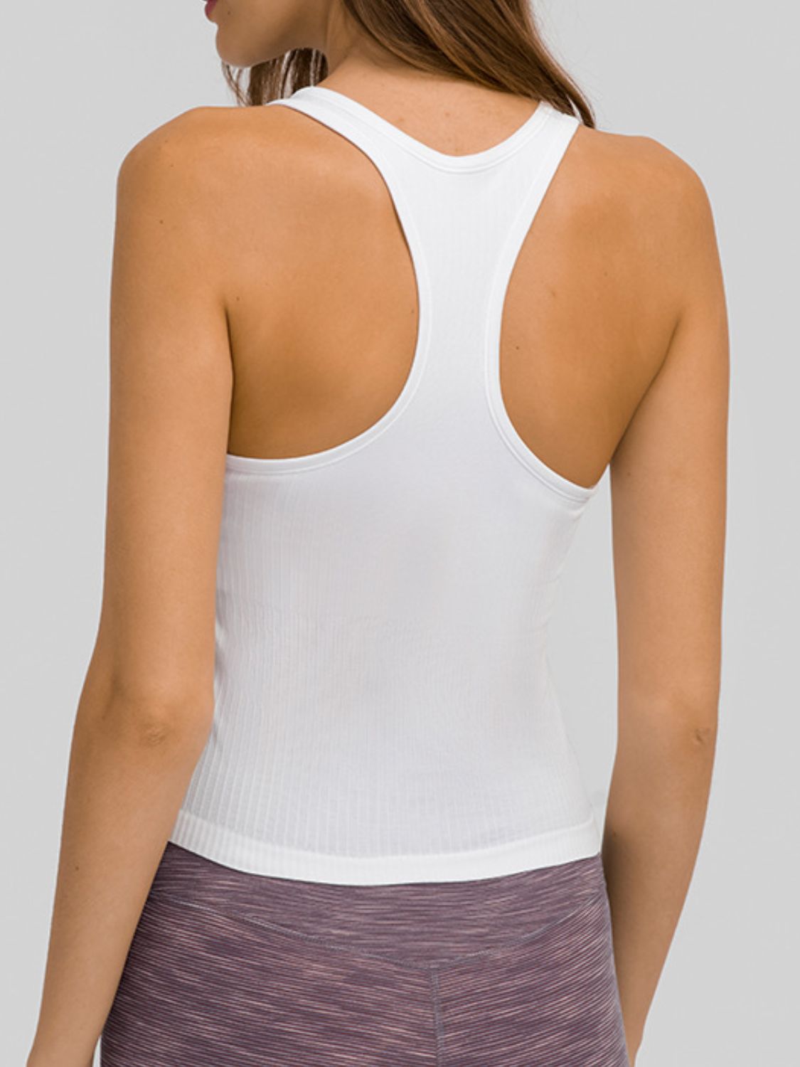 Millennia Round Neck Racerback Active Tank