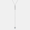 1.3 Carat Moissanite 925 Sterling Silver Drop Necklace