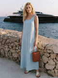 100% Linen Camisole Dress QEARL