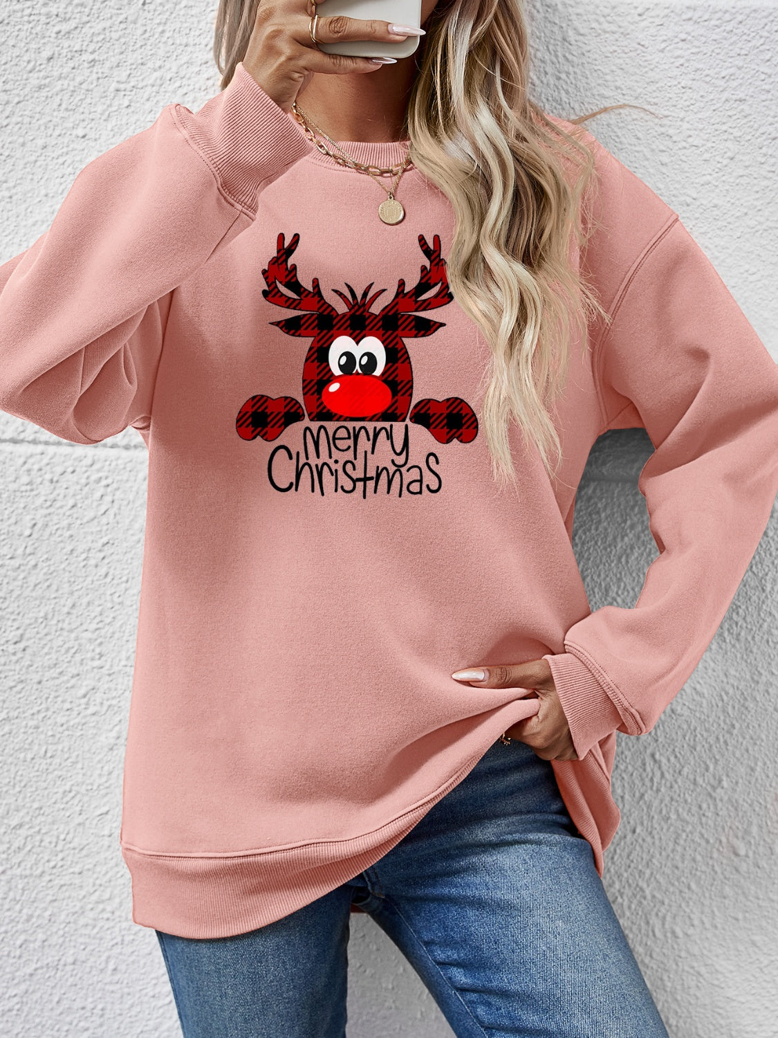 MERRY CHRISTMAS Graphic Sweatshirt