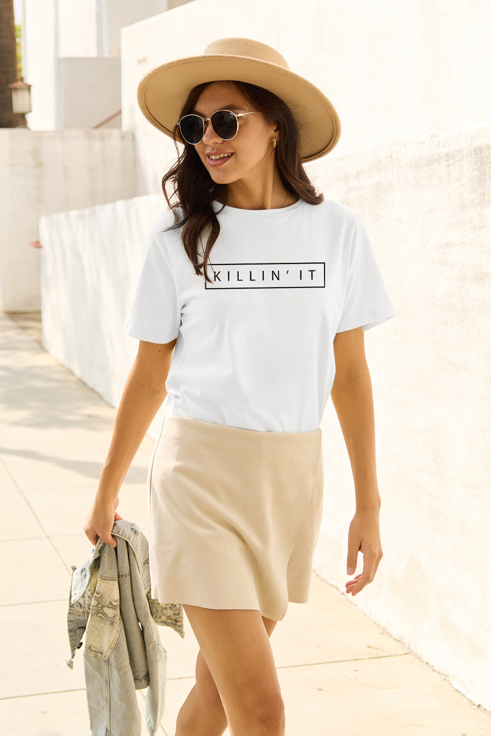 Simply Love Full Size KILLIN'IT Short Sleeve T-Shirt