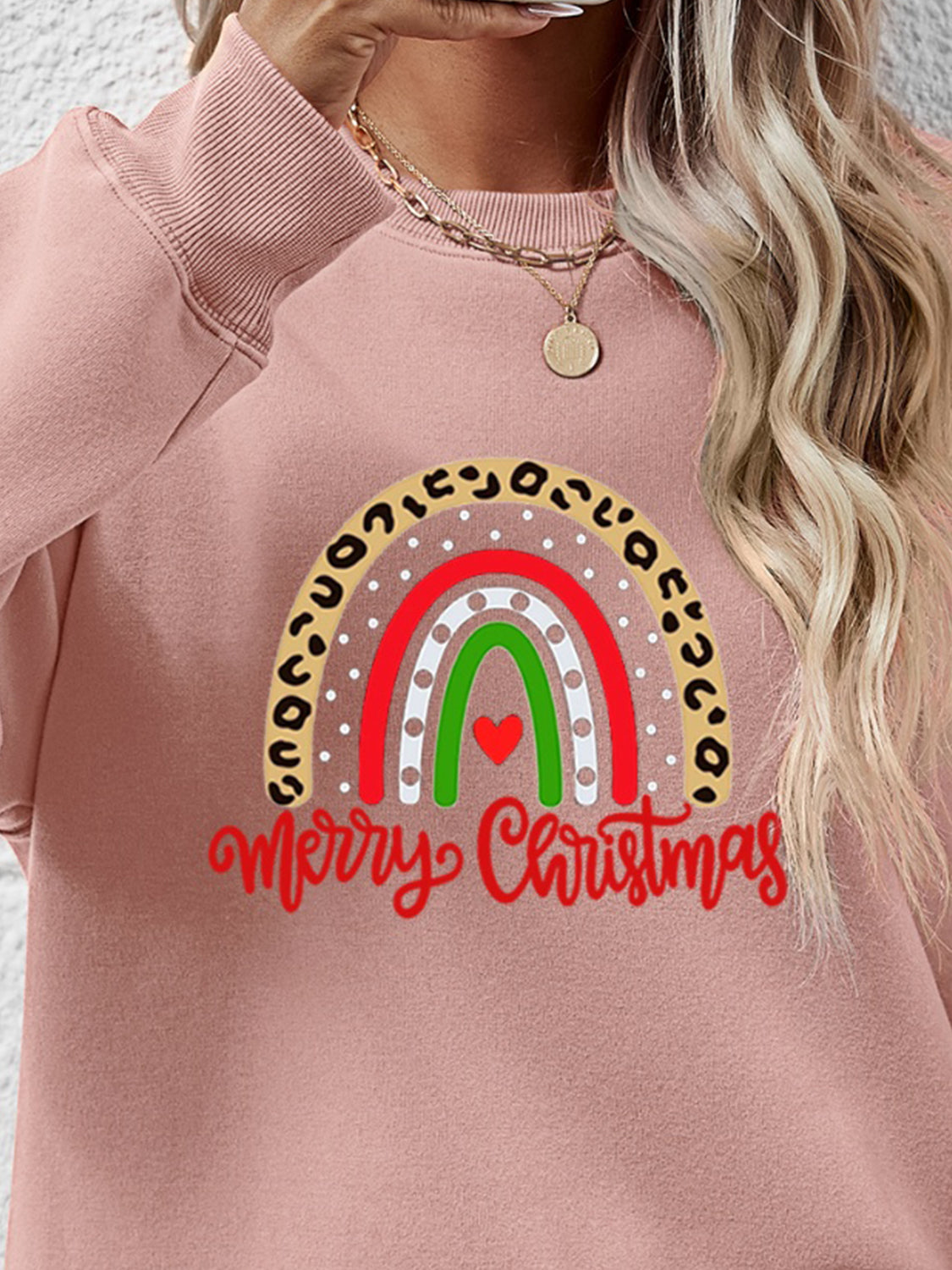 MERRY CHRISTMAS Graphic Sweatshirt