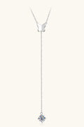 1 Carat Moissanite 925 Sterling Silver Necklace