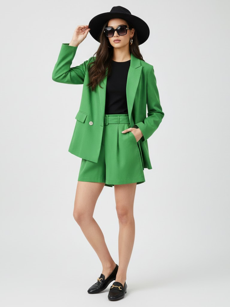 Blazer and Shorts Set SOHO NYFW New Colecction BYMANYC ® New York