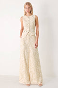 DELICATE BEAUTY WOVEN LACE PANTS