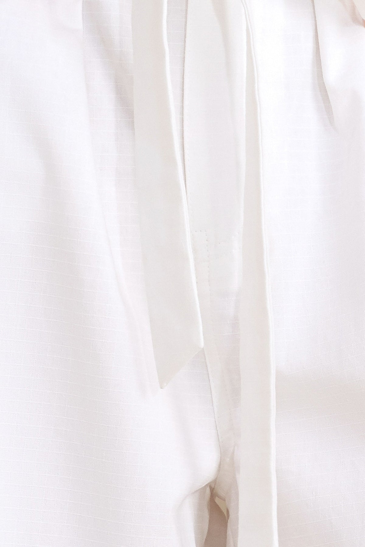 WHITE DRIFT WOVEN CARGO PANTS