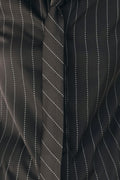 CITY AFTER DARK TIE FRONT STRIPED TOP