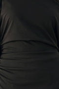 AFTER HOURS LACE TRIM ASYMMETRICAL TOP