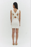 BEATRIZ DRESS IN OFF WHITE
