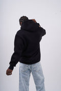 Floral Sleeve Embroidered Hoodie