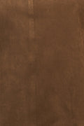 QUIET LUXURY EDGE FAUX SUEDE MIDI SHIFT DRESS