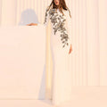 Formal Dress Heavy Industry Embroidered Beads Diamond Embedded Maxi Dress