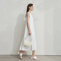 Minimalist Asymmetric Evening Dress