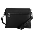 "TRIBAMETAL" LEATHER MESSENGER BAG