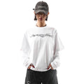 "TRIBAMETAL" LOGO TRNSFRMR L/S - ANGEL