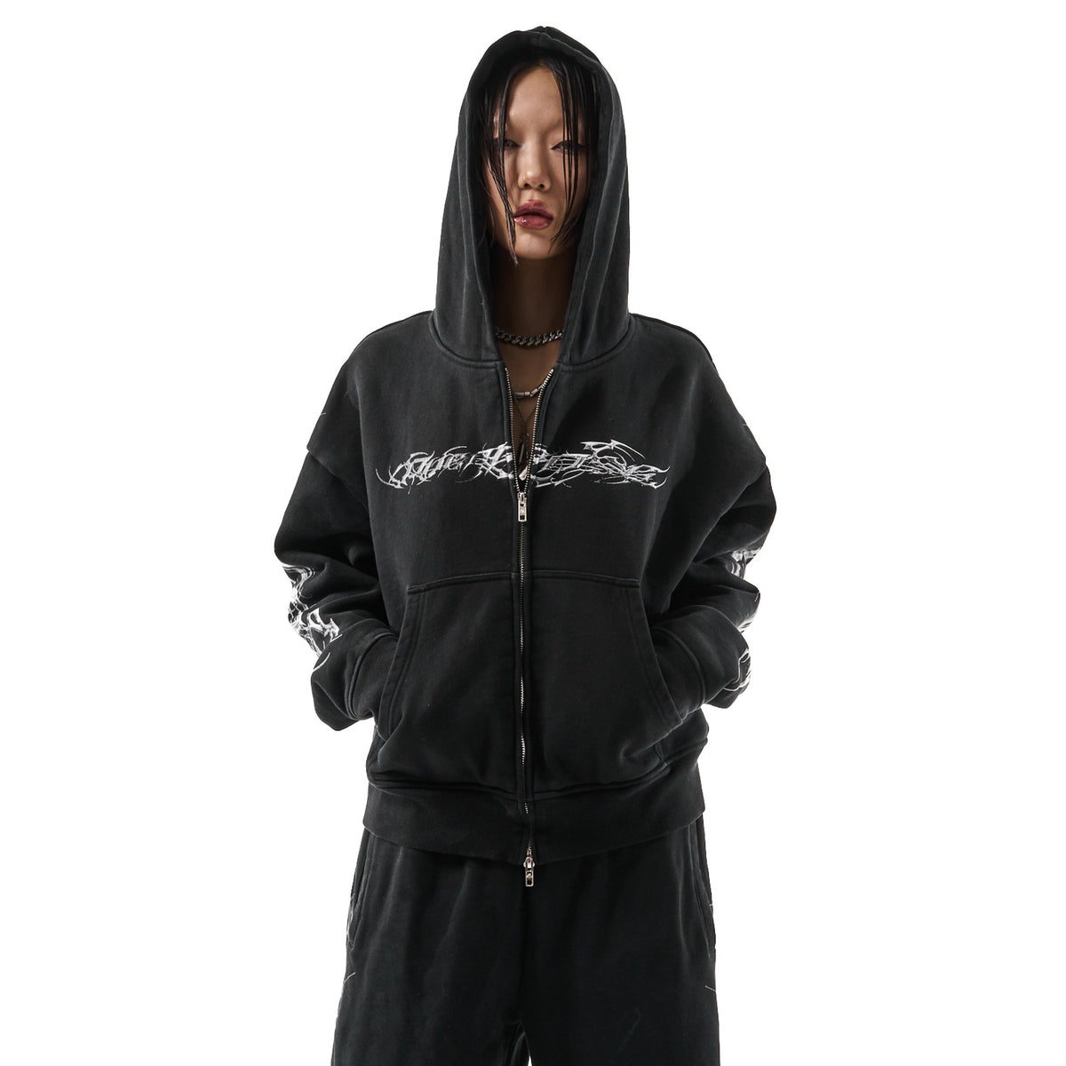 "TRIBAMETAL" HOODIE