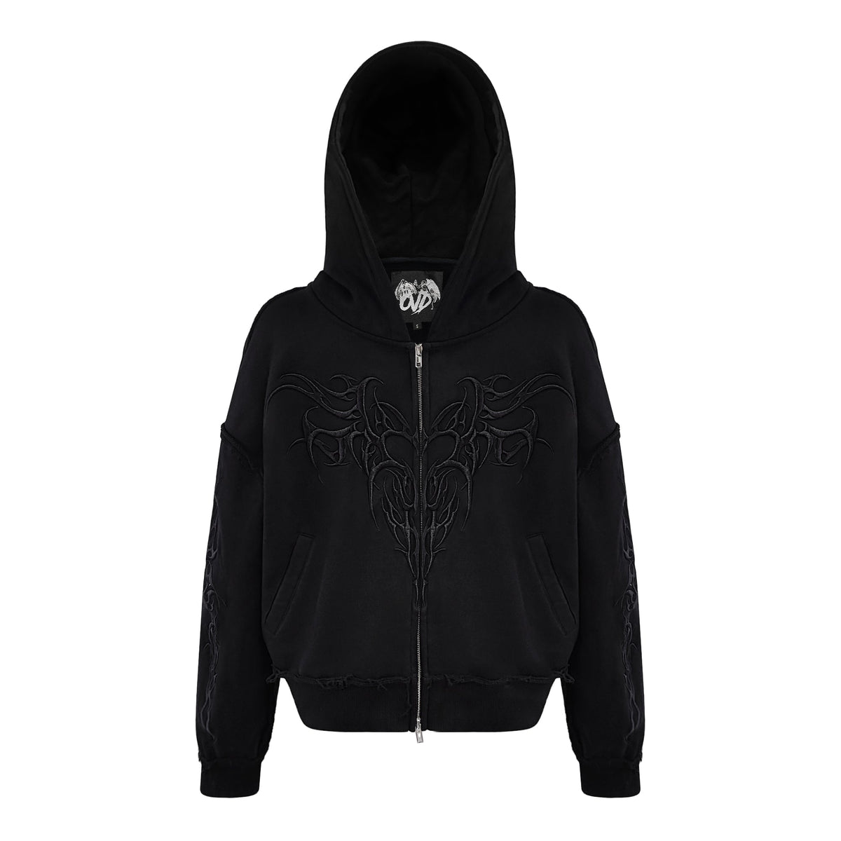 "DRKSAINT" ZIP UP