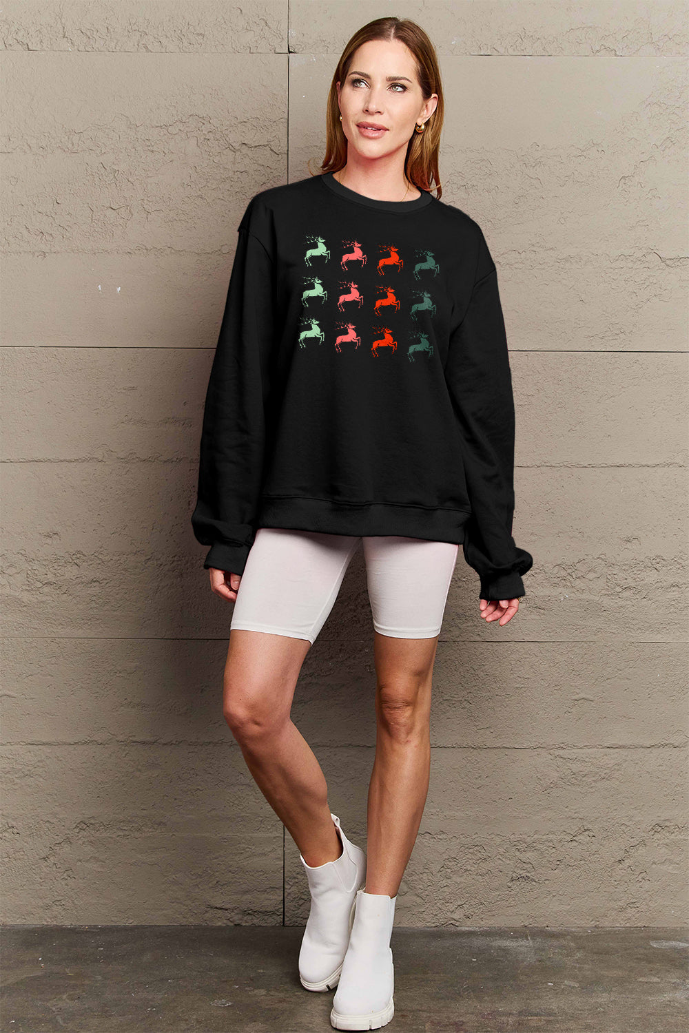 Simply Love Full Size Graphic Long Sleeve Sweatshirt