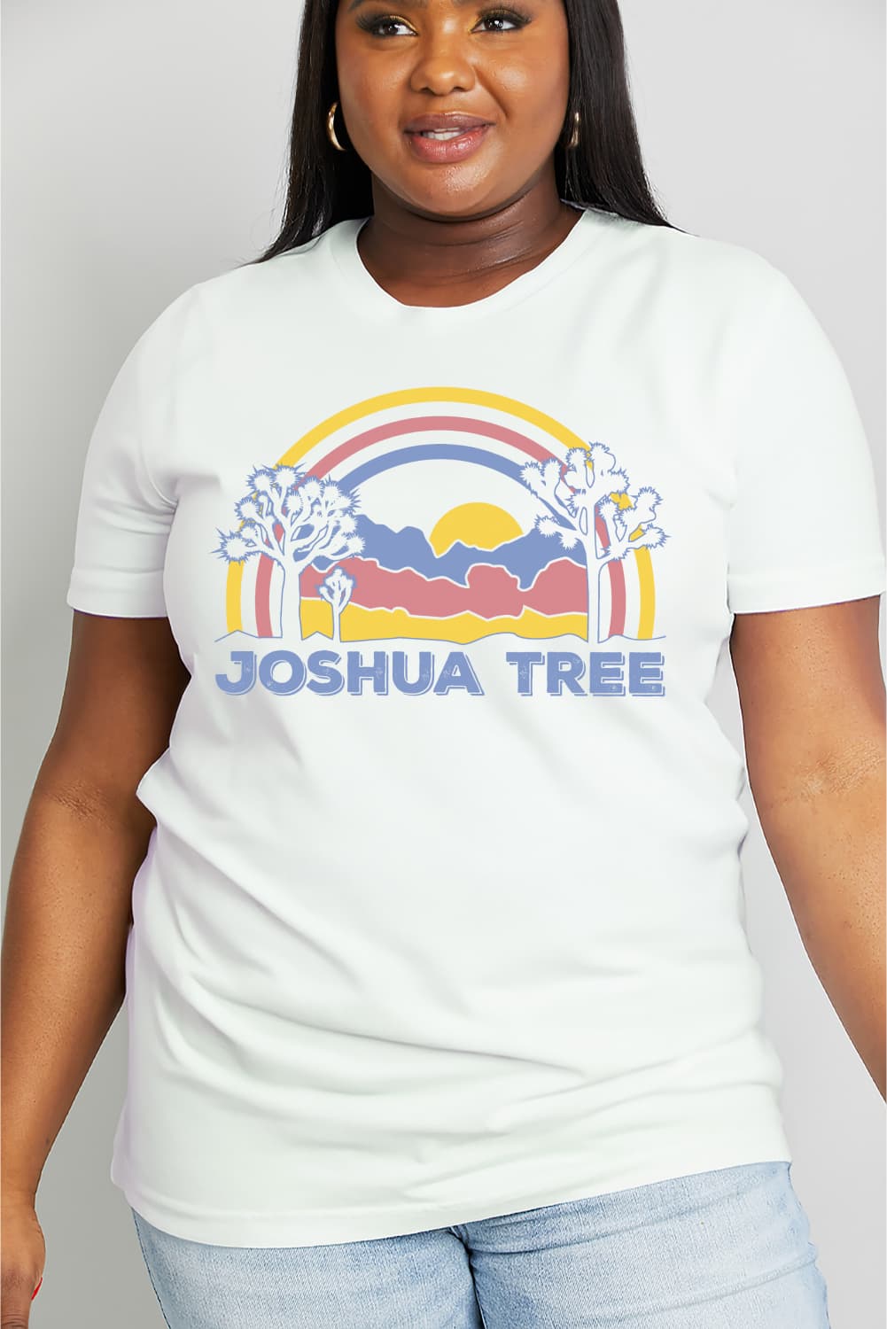 Simply Love Full Size JOSHUA TREE Graphic Cotton Tee