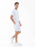 Classic Performance Men's Tennis Short - White