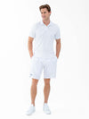 Classic Performance Men's Tennis Short - White