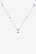 Moissanite 925 Sterling Silver Necklace
