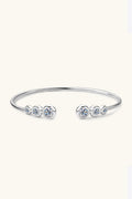 1.8 Carat Moissanite 925 Sterling Silver Bracelet