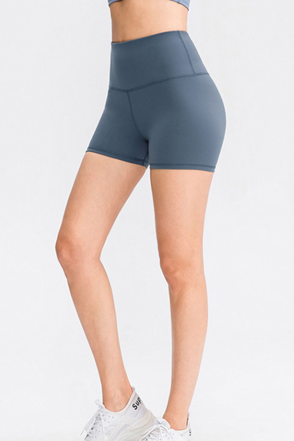 Wide Waistband Sports Shorts