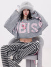 SITRA Women's Casual Retro Loose Knit Sweater